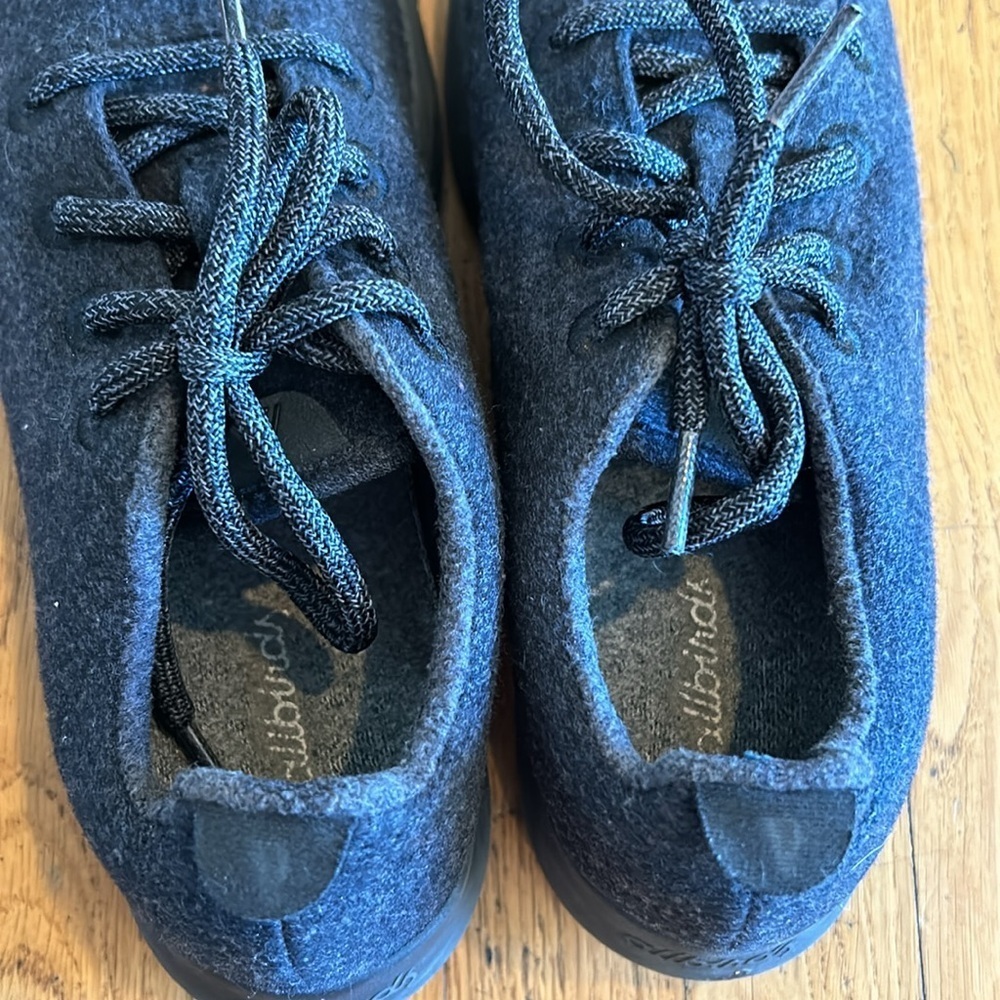 Allbirds Dark Gray Wool Runners Women's Sneakers Size 9 - Picture 4 of 8